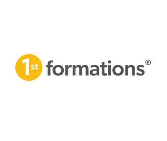1st Formations logo – company formation for yoga businesses