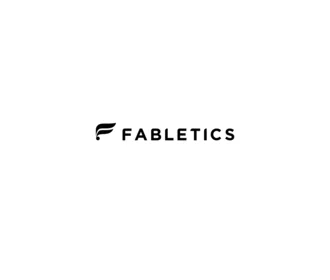Fabletics logo – performance sportswear and active clothing brand