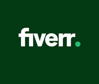Fiverr logo – freelance platform for yoga logo design and wellness branding