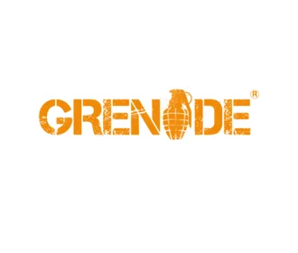 Grenade logo – high protein bars and sports nutrition products