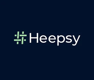 Heepsy logo – influencer platform for yoga creators and brand partnerships