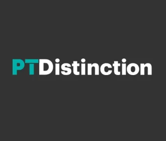 PT Distinction logo – online training software for yoga and fitness professionals