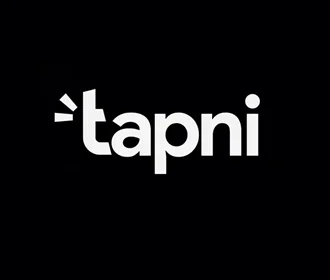 Tapni logo – digital business card platform for wellness professionals