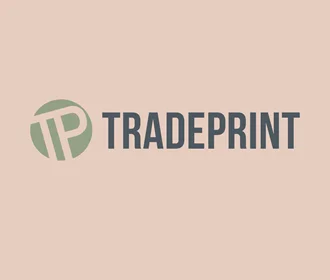 Tradeprint logo – professional printed materials for yoga teachers