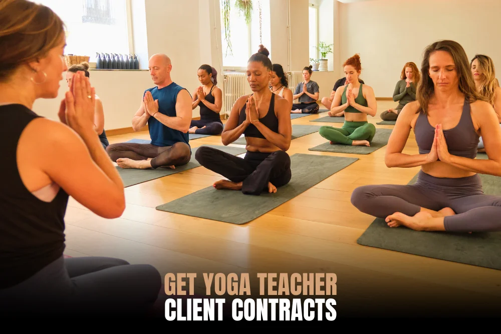 Yoga teacher client contracts to protect your business and set clear expectations