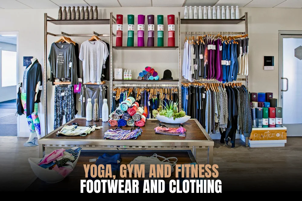 Yoga clothing and footwear designed for comfort, movement and all-day performance