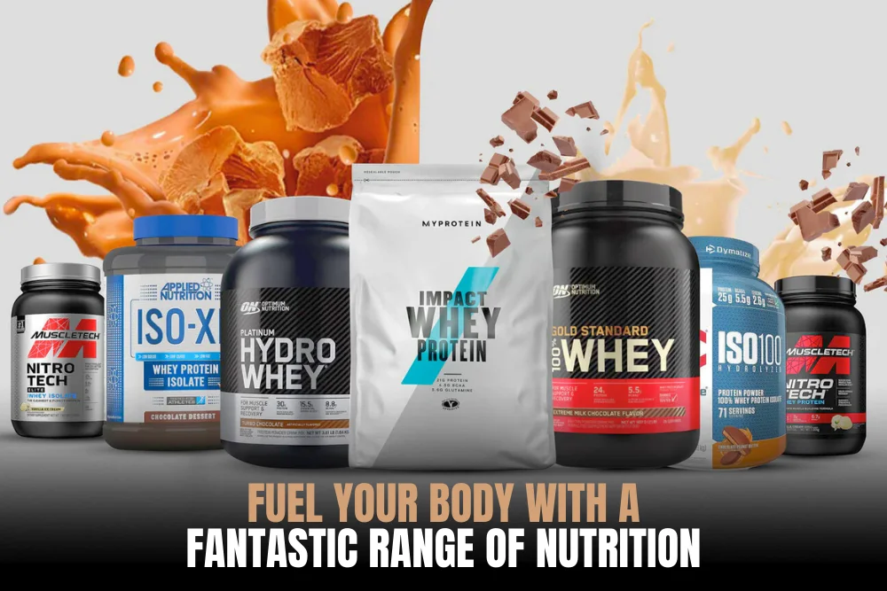 Nutrition and health products to support wellness, recovery and overall fitness goals