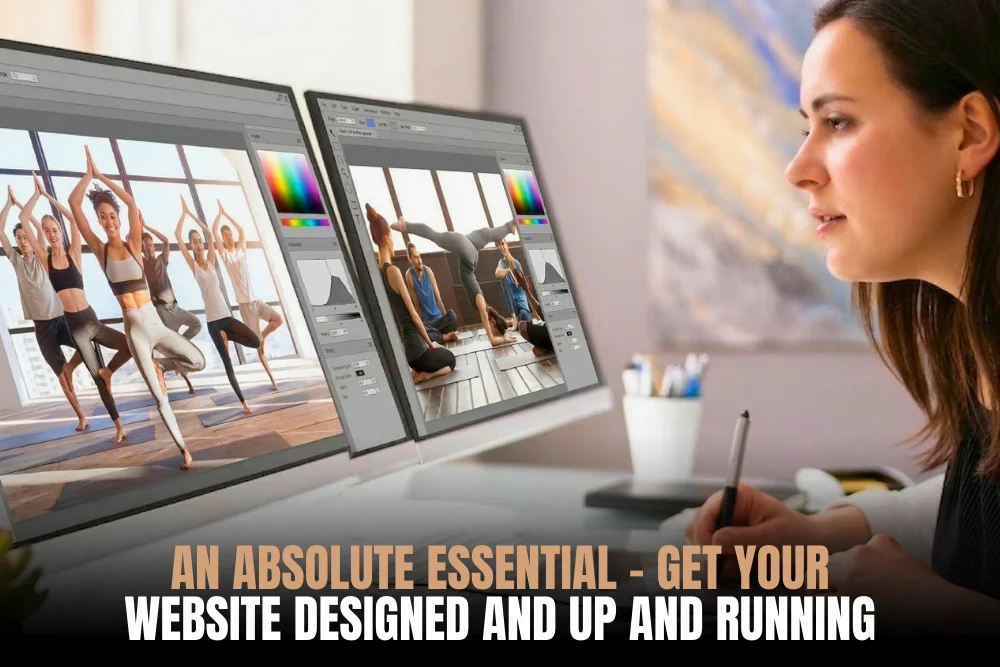 Yoga website design to showcase your services and turn visitors into paying clients